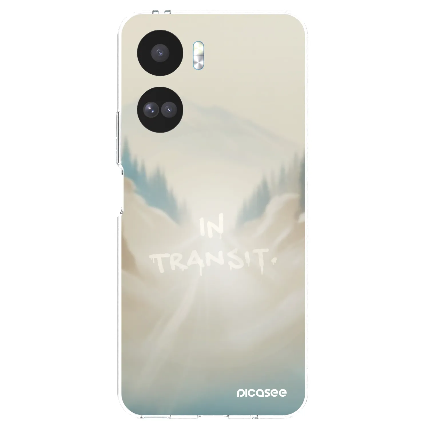 Picasee διαφανής θήκη σιλικόνης Honor 90 Lite 5G - IN TRANSIT