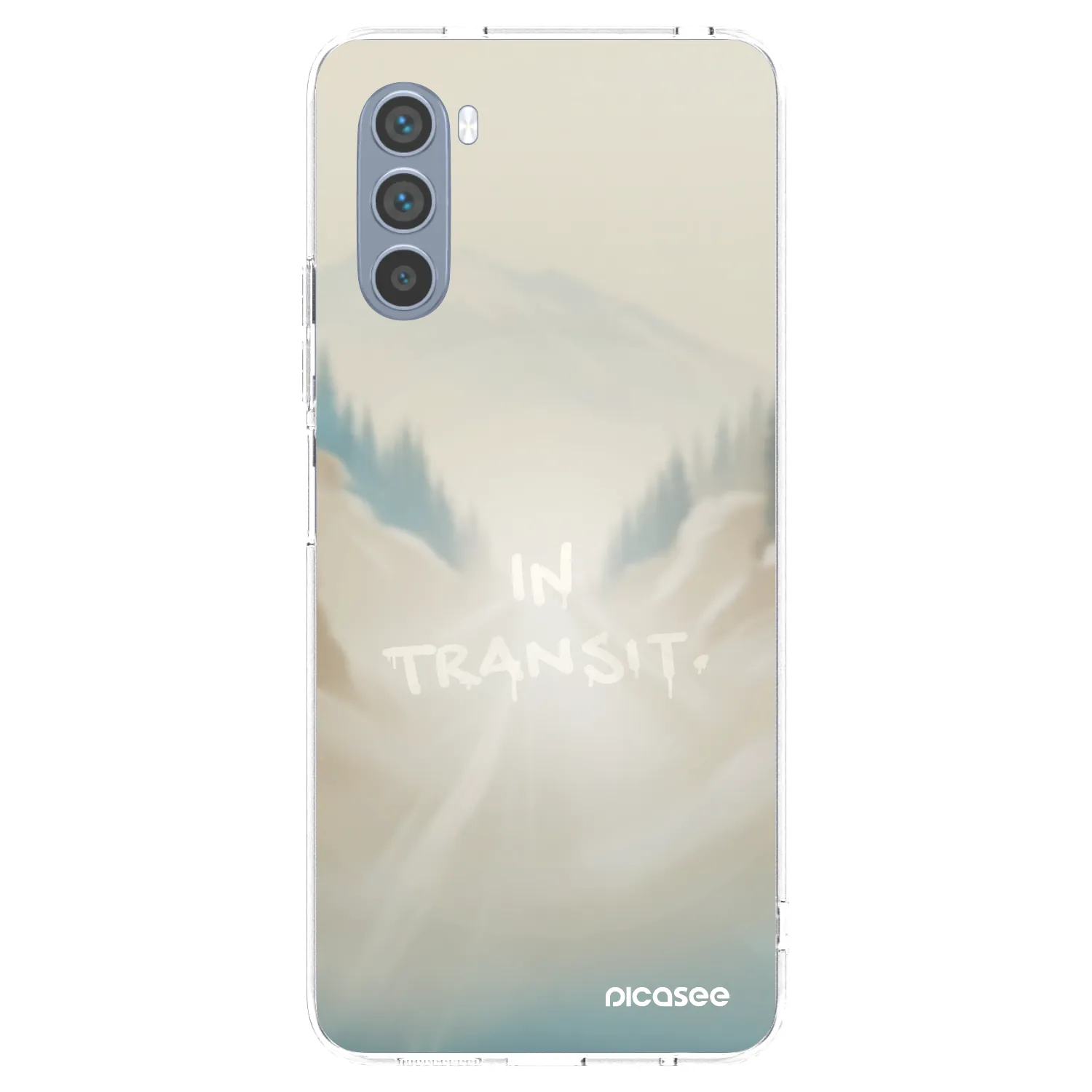 Picasee διαφανής θήκη σιλικόνης Motorola Moto G62 - IN TRANSIT