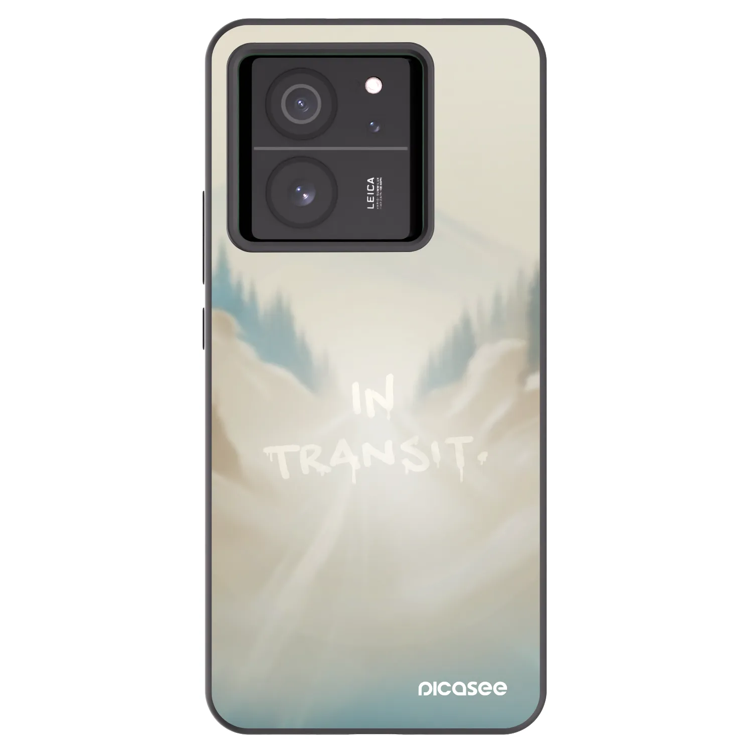Picasee Μαύρη θήκη σιλικόνης για Xiaomi 13T Pro - IN TRANSIT