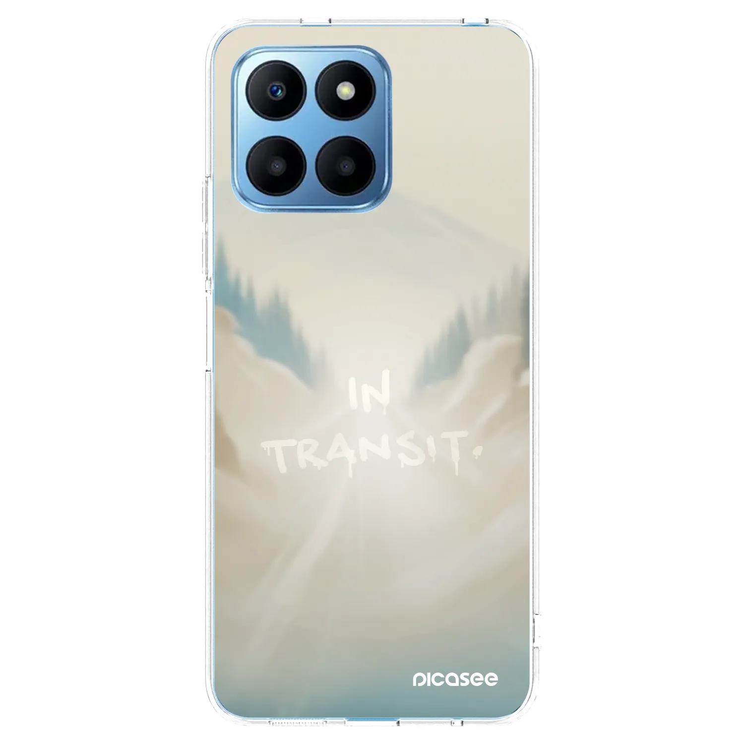 Picasee διαφανής θήκη σιλικόνης Honor 70 Lite - IN TRANSIT
