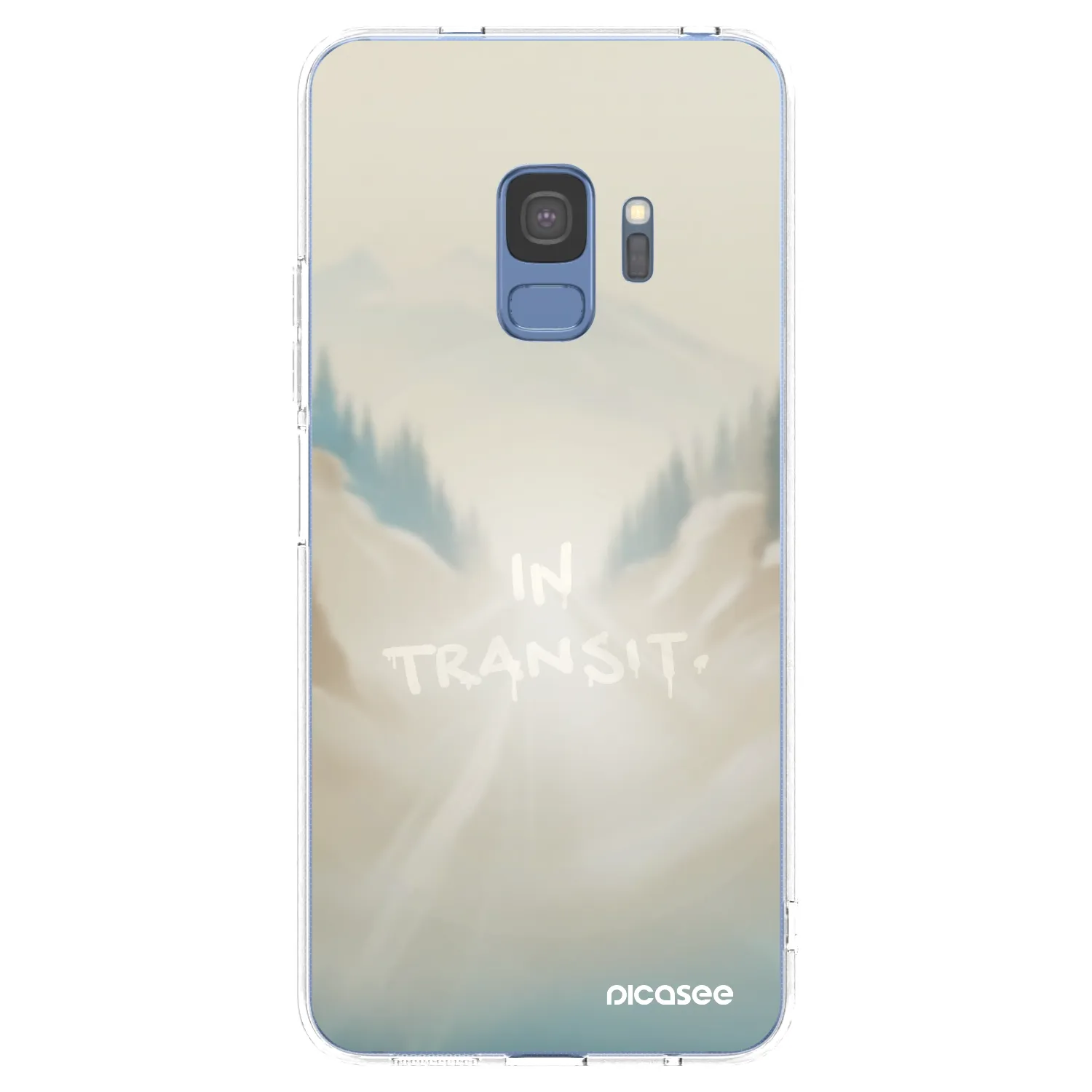Picasee διαφανής θήκη σιλικόνης Samsung Galaxy S9 G960F - IN TRANSIT
