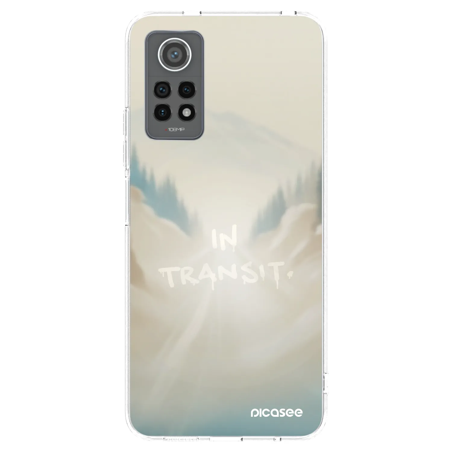 Picasee διαφανής θήκη σιλικόνης Xiaomi Redmi Note 12 Pro 4G - IN TRANSIT
