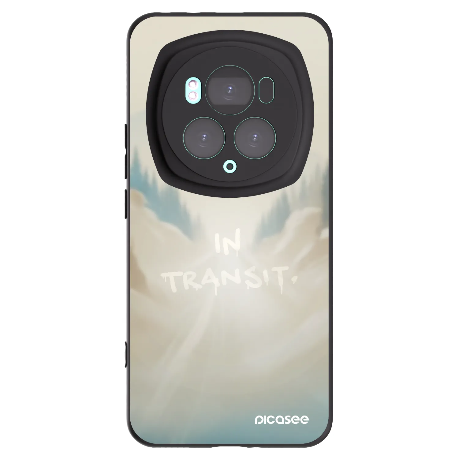 Picasee Μαύρη θήκη σιλικόνης για Honor Magic6 Pro - IN TRANSIT