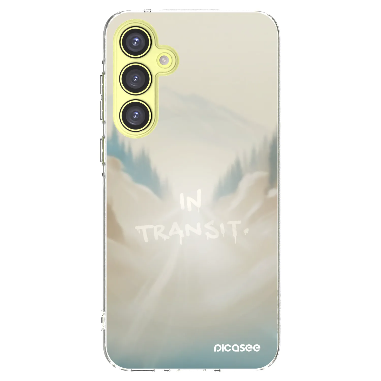 Picasee διαφανής θήκη σιλικόνης Samsung Galaxy A35 5G A356B - IN TRANSIT