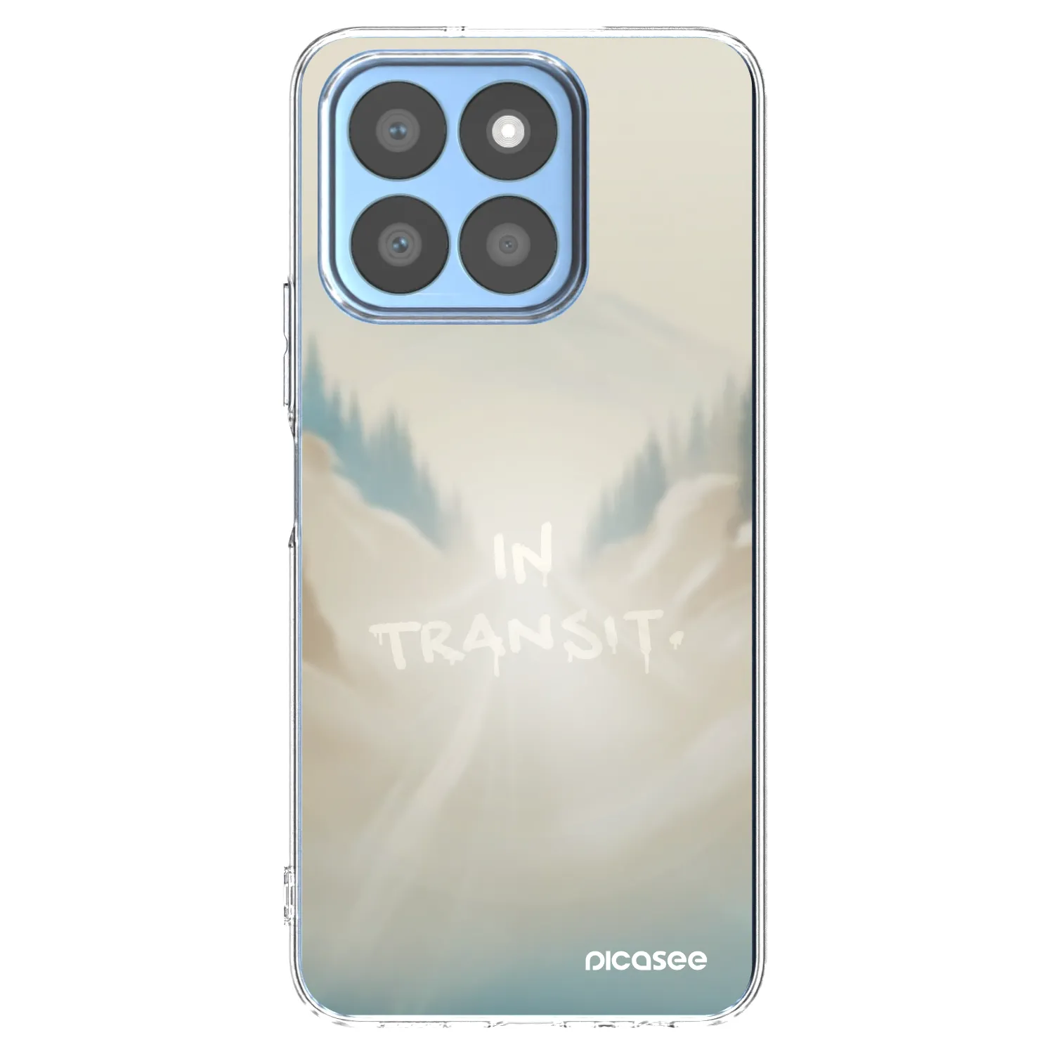 Picasee διαφανής θήκη σιλικόνης Honor X8b - IN TRANSIT