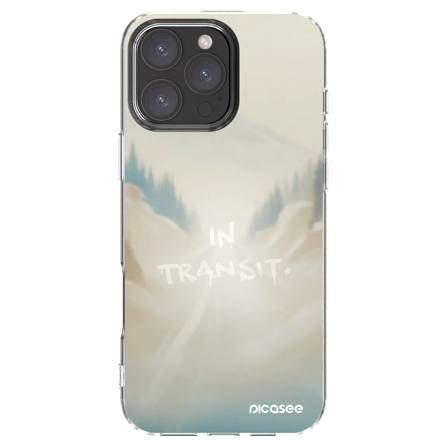 Picasee διαφανής θήκη σιλικόνης Apple iPhone 16 Pro Max - IN TRANSIT