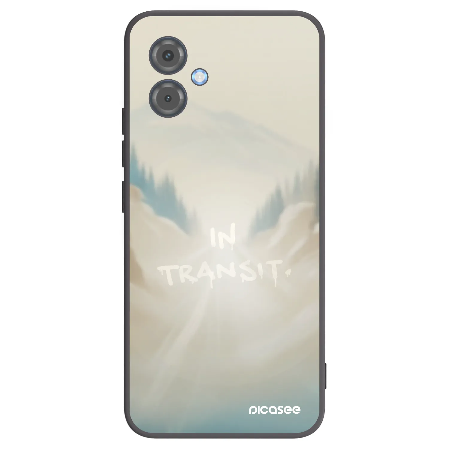 Picasee Μαύρη θήκη σιλικόνης για Motorola Moto G14 - IN TRANSIT