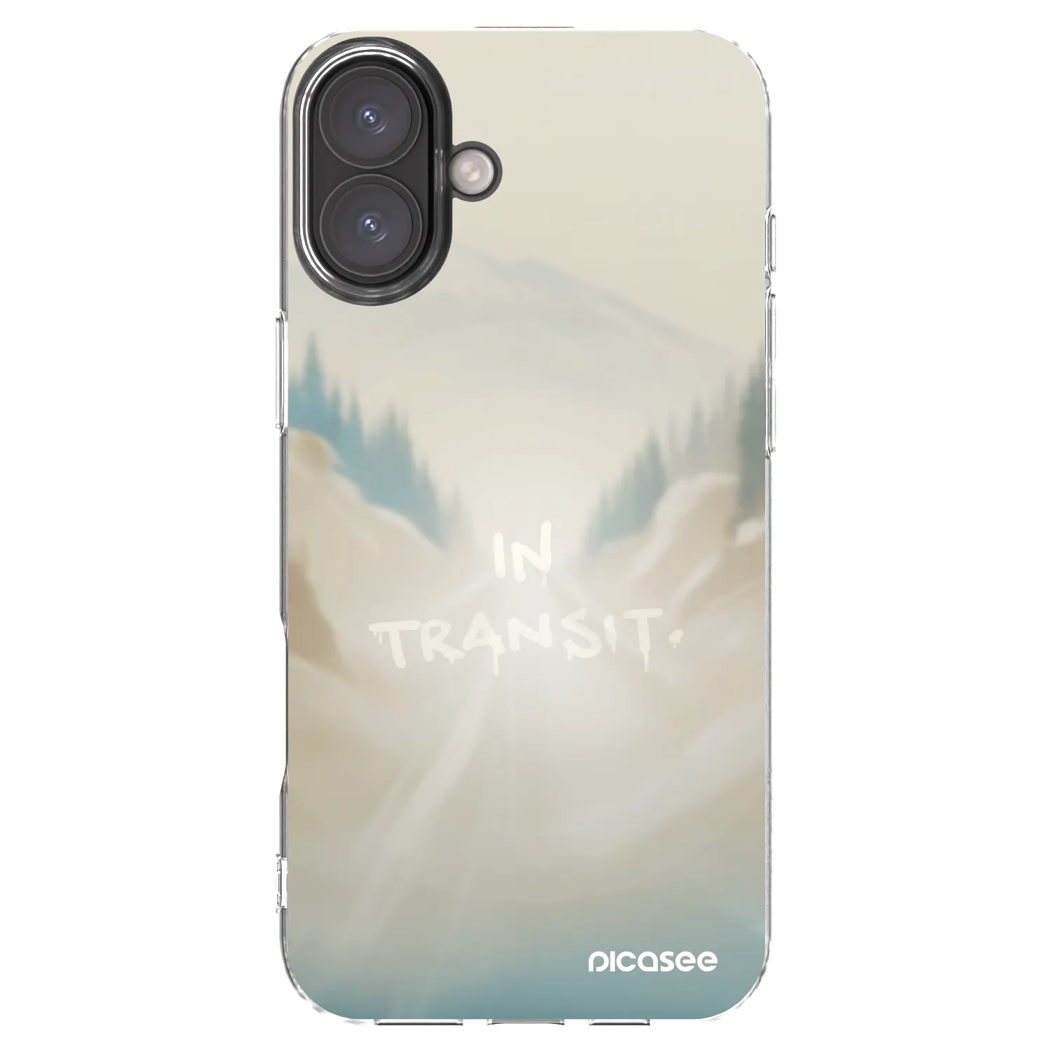 Picasee διαφανής θήκη σιλικόνης Apple iPhone 16 Plus - IN TRANSIT