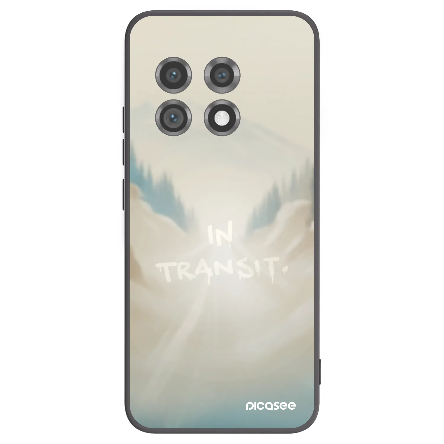 Picasee Μαύρη θήκη σιλικόνης για OnePlus 11 5G - IN TRANSIT