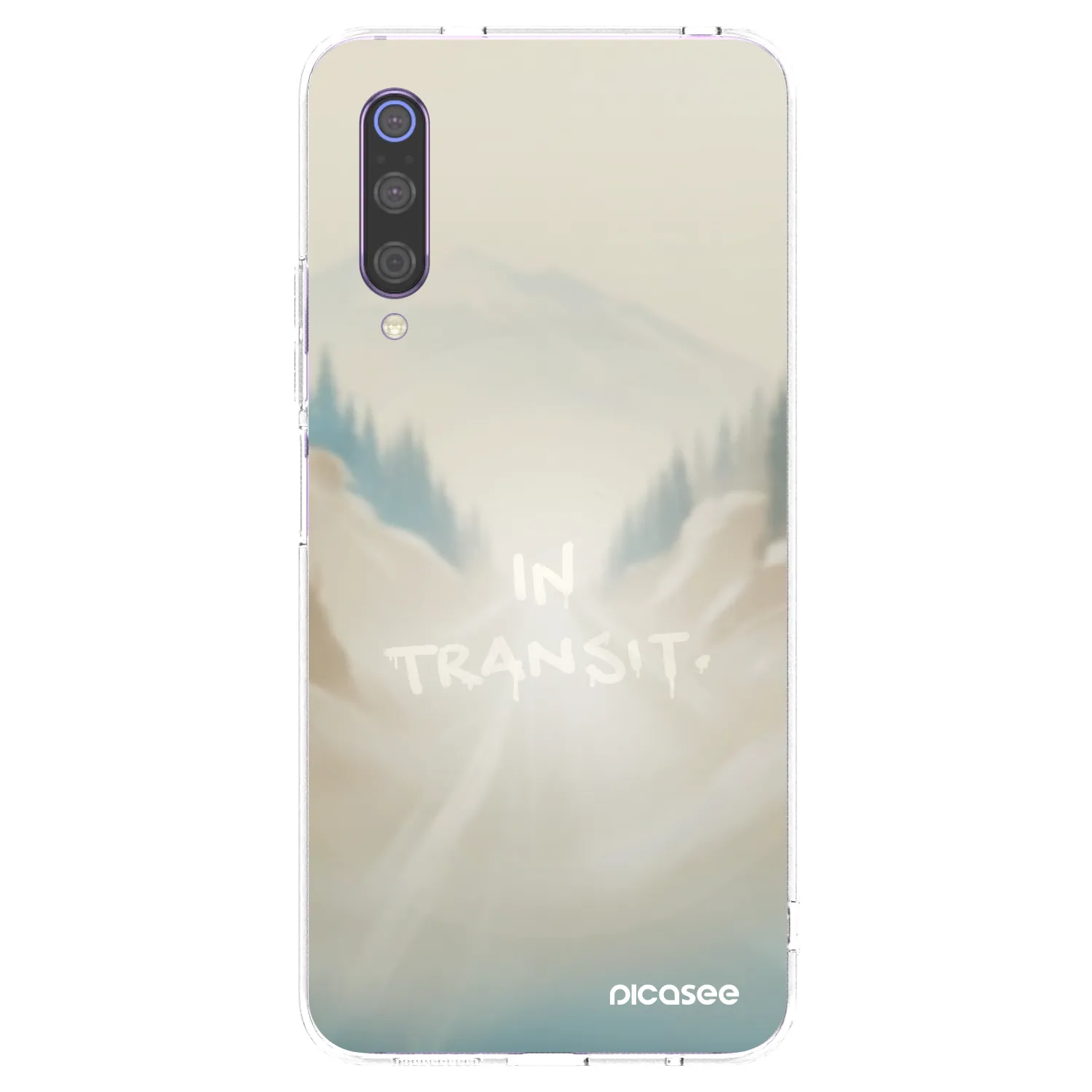 Picasee διαφανής θήκη σιλικόνης Xiaomi Mi 9 - IN TRANSIT