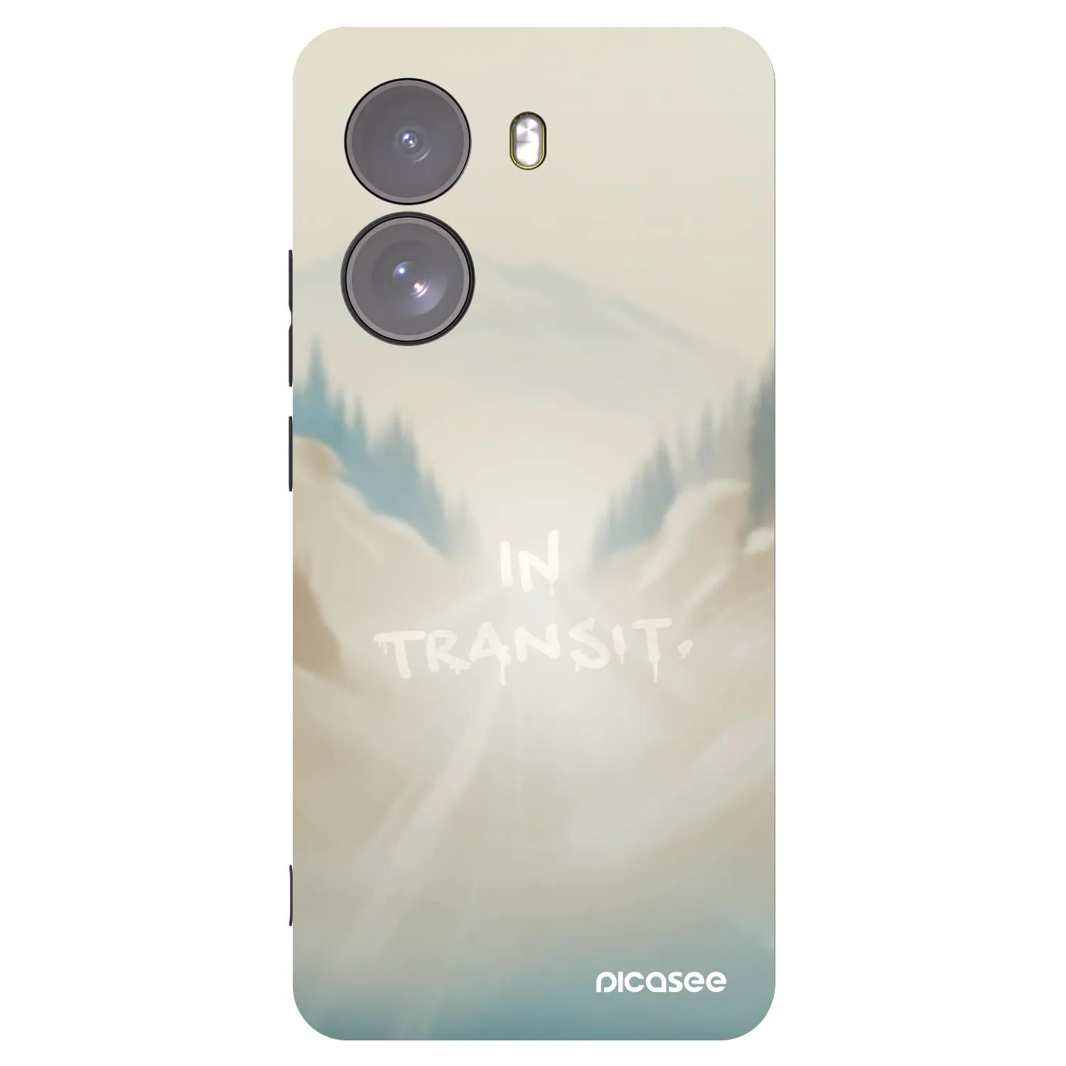 Picasee Μαύρη θήκη σιλικόνης για Xiaomi Poco X7 - IN TRANSIT