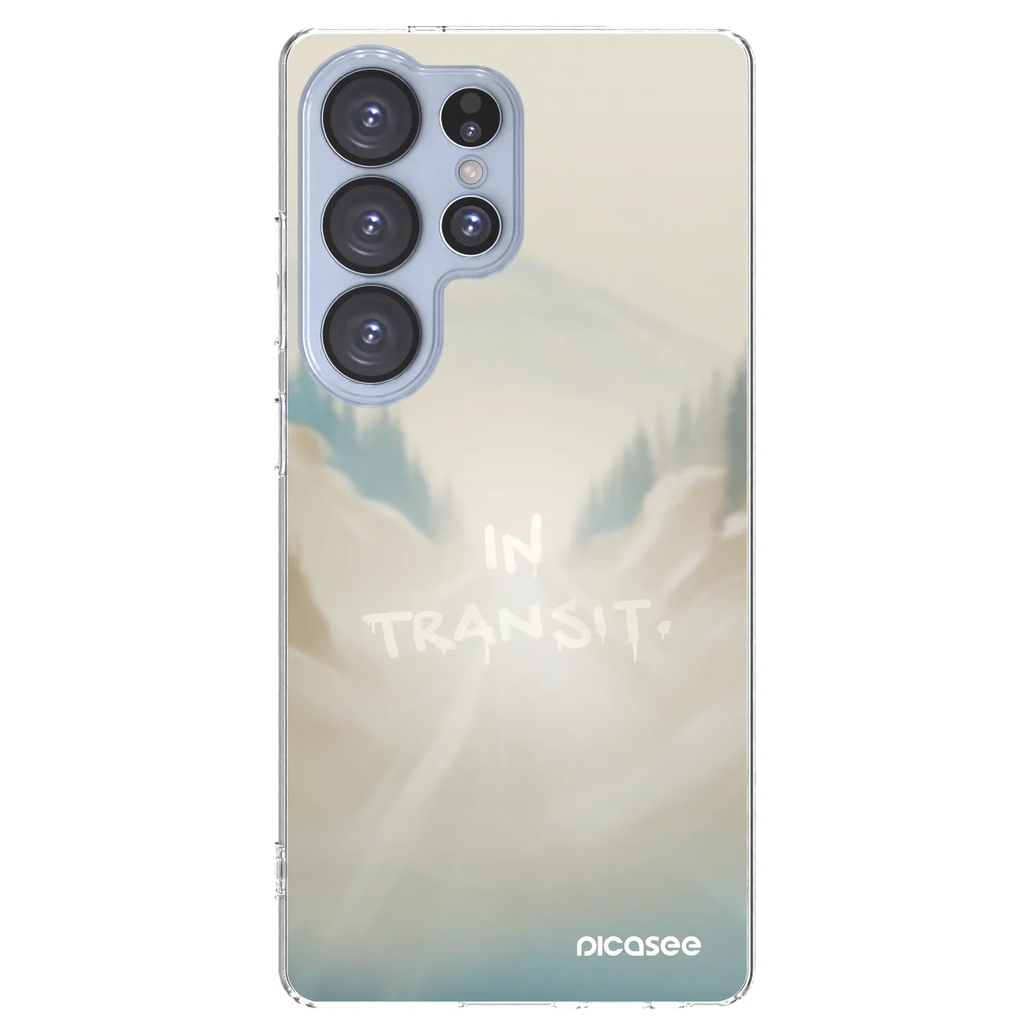 Picasee διαφανής θήκη σιλικόνης Samsung Galaxy S25 Ultra 5G - IN TRANSIT