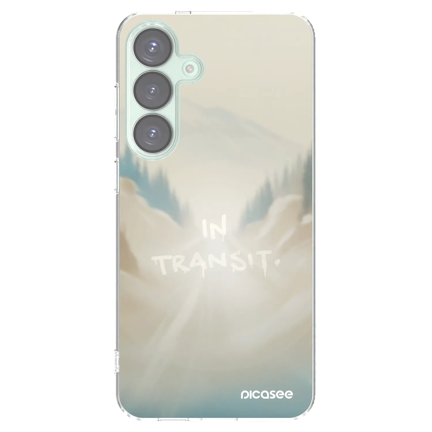 Picasee διαφανής θήκη σιλικόνης Samsung Galaxy S25+ 5G - IN TRANSIT