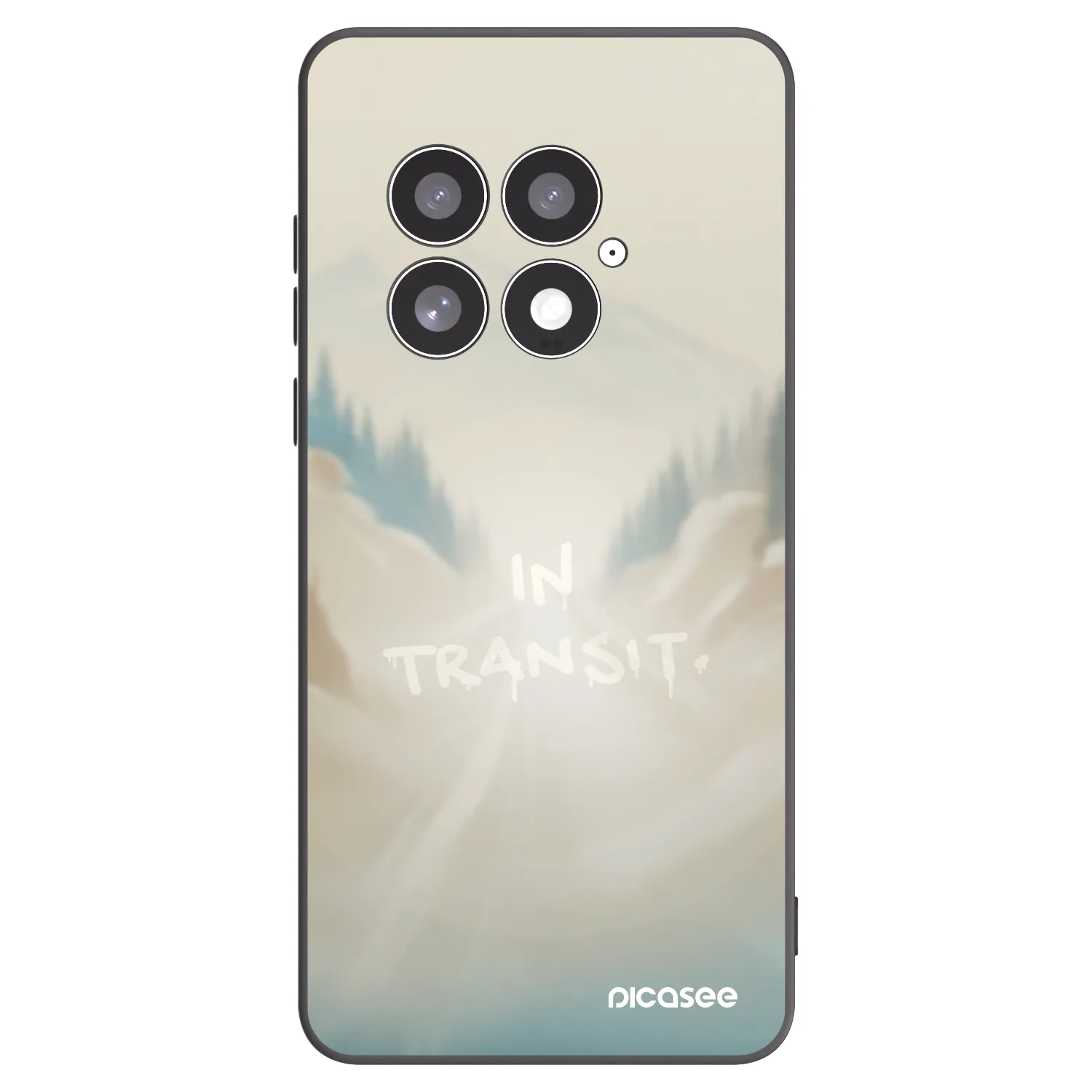 Picasee Μαύρη θήκη σιλικόνης για OnePlus 13 5G - IN TRANSIT