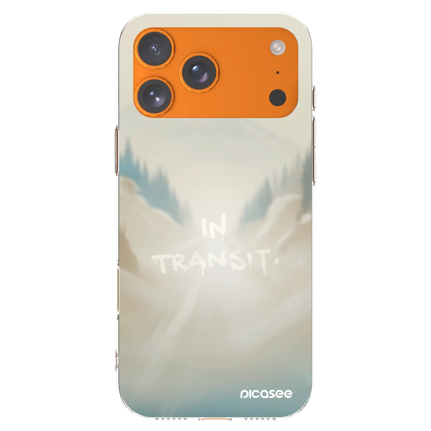 Picasee διαφανής θήκη σιλικόνης Apple iPhone 17 Pro Max - IN TRANSIT