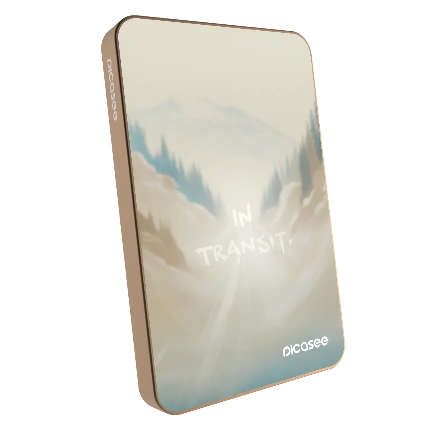 Picasee Powerbank με MagSafe 5 000 mAh Χρυσαφένιος - IN TRANSIT