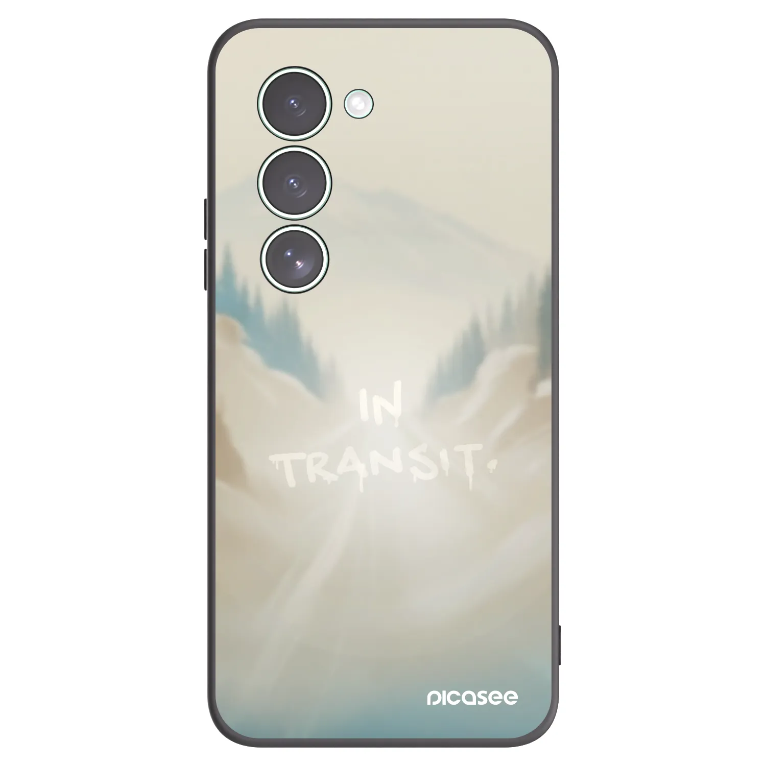 Picasee Μαύρη θήκη σιλικόνης για Xiaomi Redmi 15 5G - IN TRANSIT