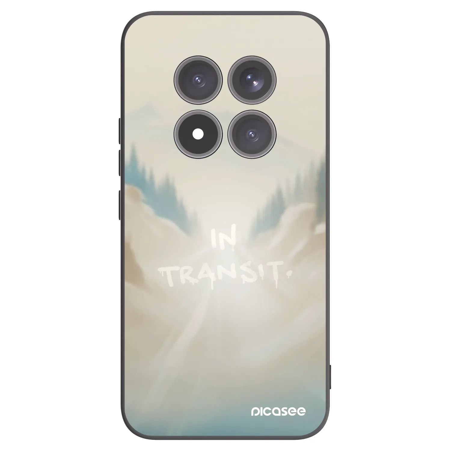 Picasee Μαύρη θήκη σιλικόνης για Xiaomi Redmi Note 15 Pro+ - IN TRANSIT