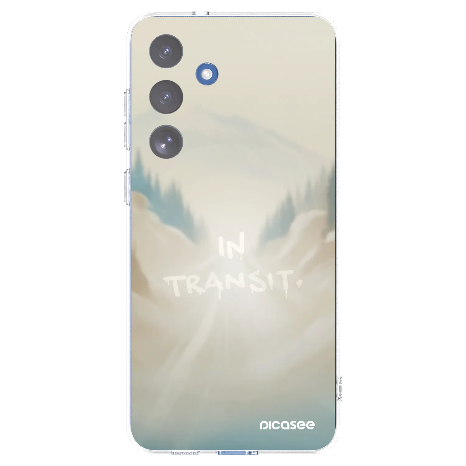 Picasee διαφανής θήκη σιλικόνης Samsung Galaxy S25 FE 5G - IN TRANSIT