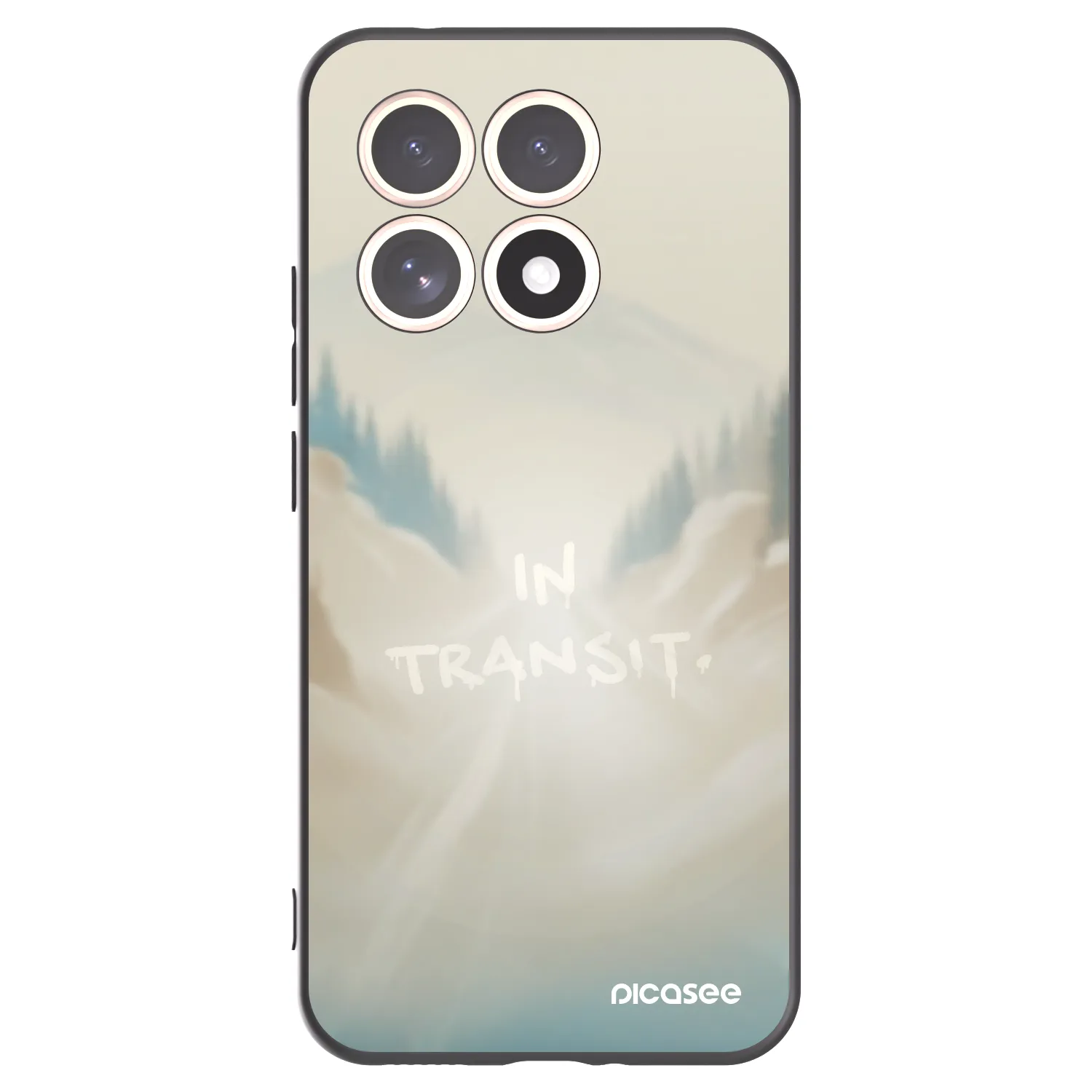 Picasee Μαύρη θήκη σιλικόνης για Xiaomi 15T - IN TRANSIT