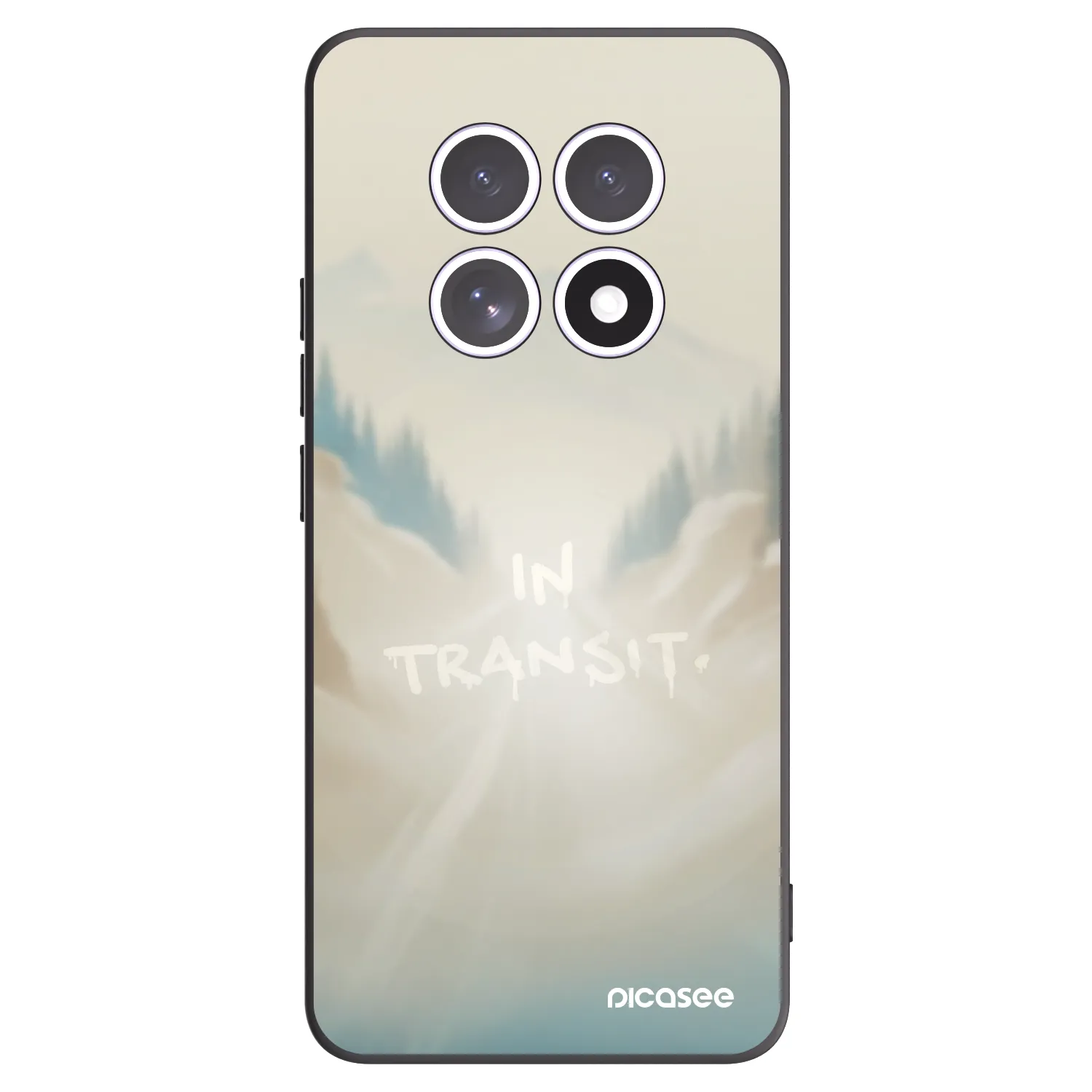 Picasee Μαύρη θήκη σιλικόνης για Xiaomi Redmi Note 15 - IN TRANSIT