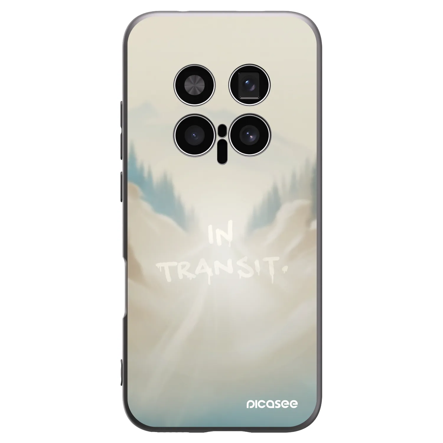 Picasee Μαύρη θήκη σιλικόνης για Honor Magic8 Pro 5G - IN TRANSIT