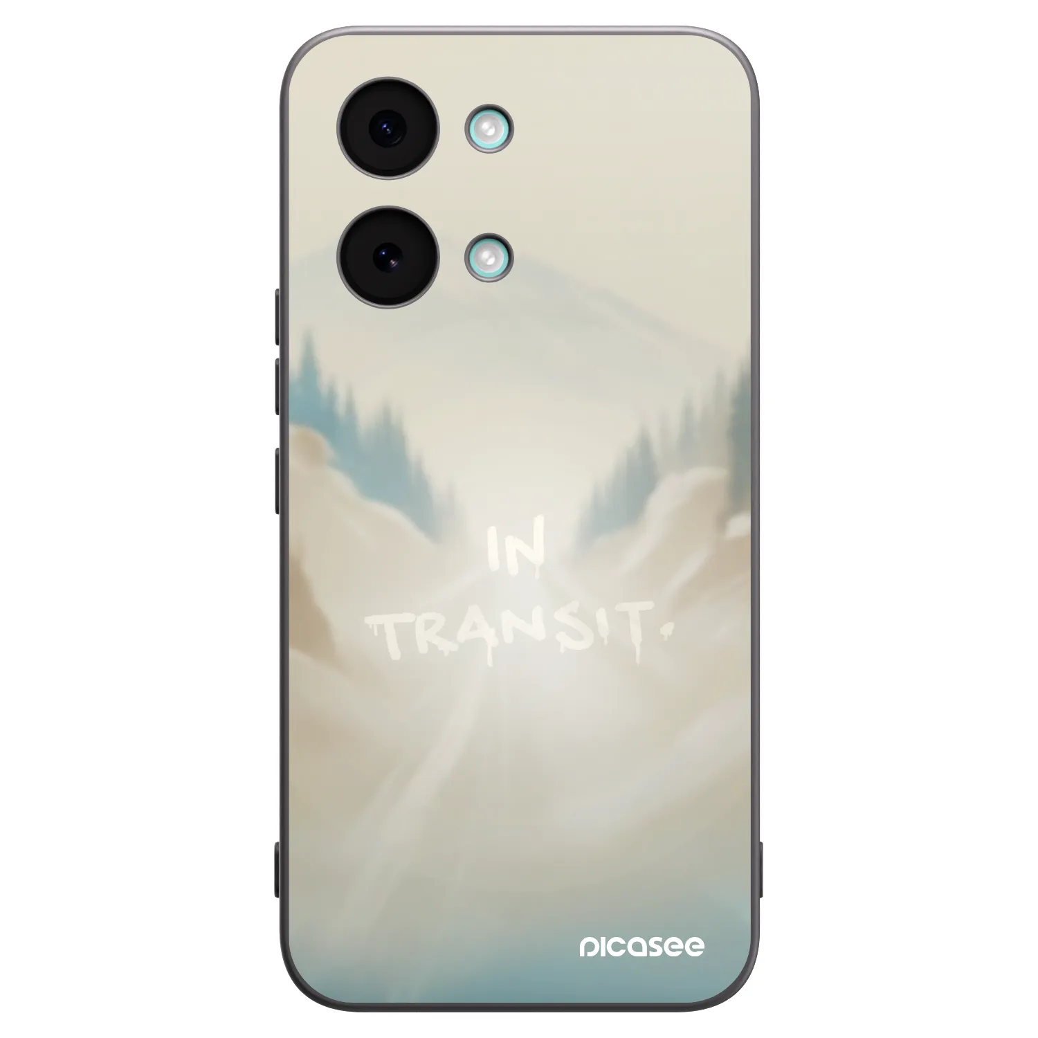 Picasee Μαύρη θήκη σιλικόνης για Xiaomi Poco X8 Pro Max - IN TRANSIT