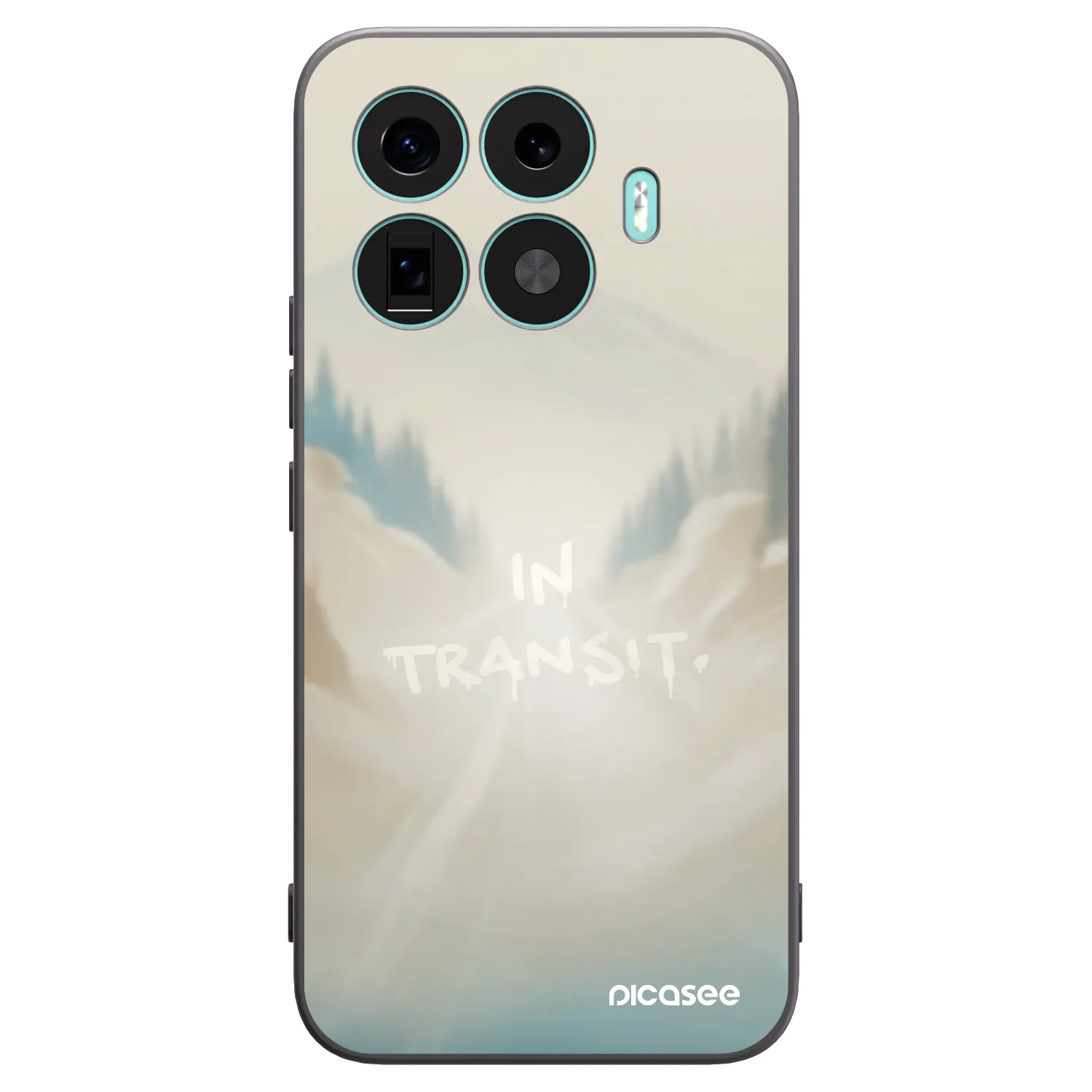 Picasee Μαύρη θήκη σιλικόνης για Xiaomi 17T Pro - IN TRANSIT