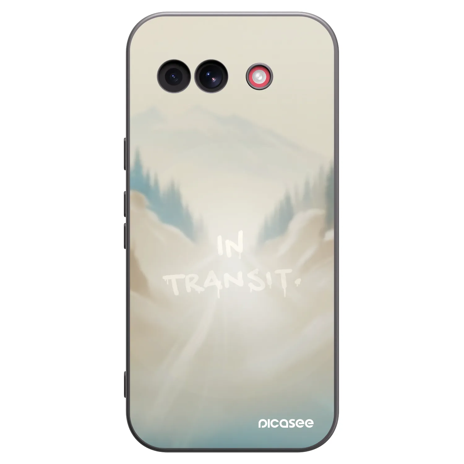 Picasee Μαύρη θήκη σιλικόνης για Google Pixel 10a - IN TRANSIT