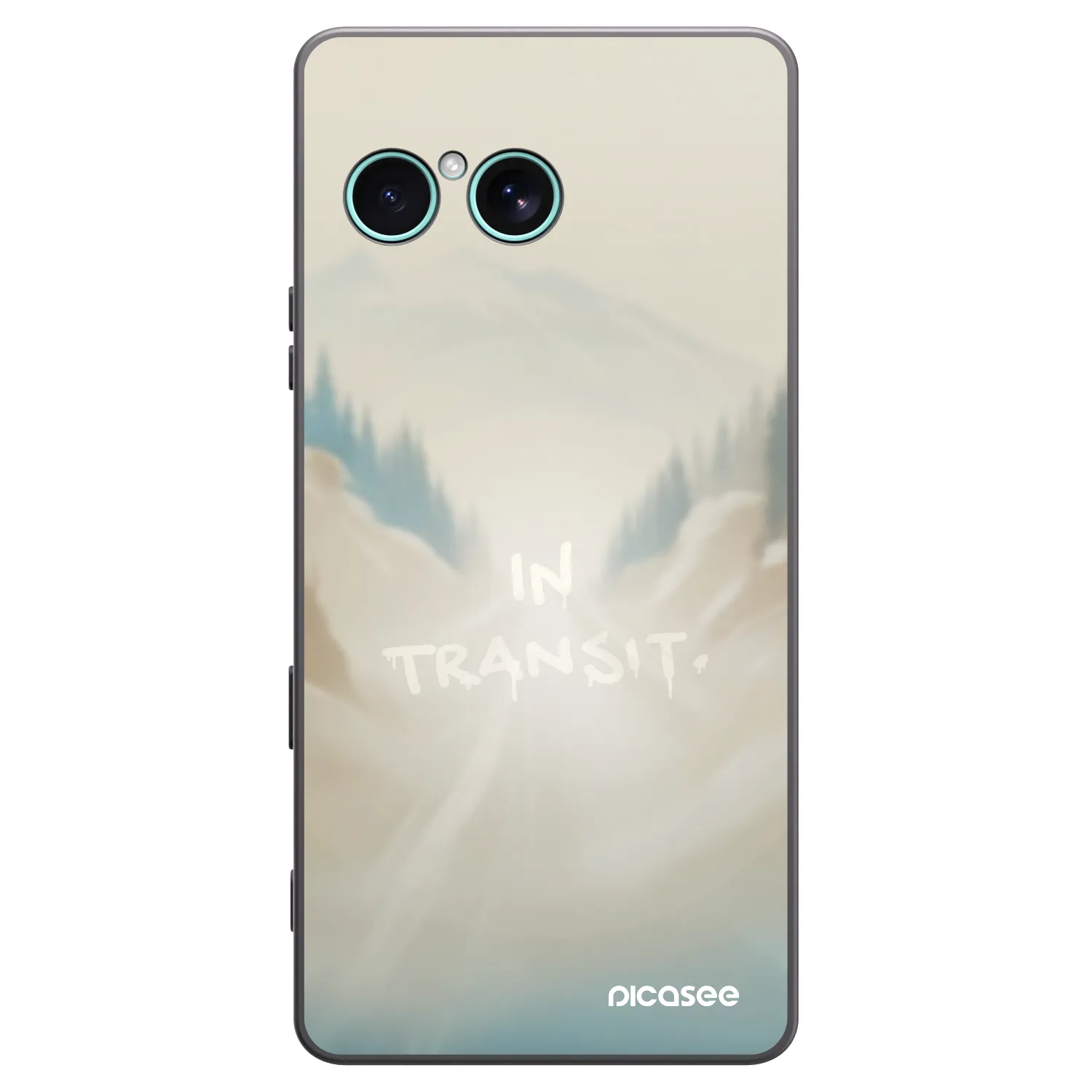 Picasee Μαύρη θήκη σιλικόνης για Sony Xperia 10 VII - IN TRANSIT