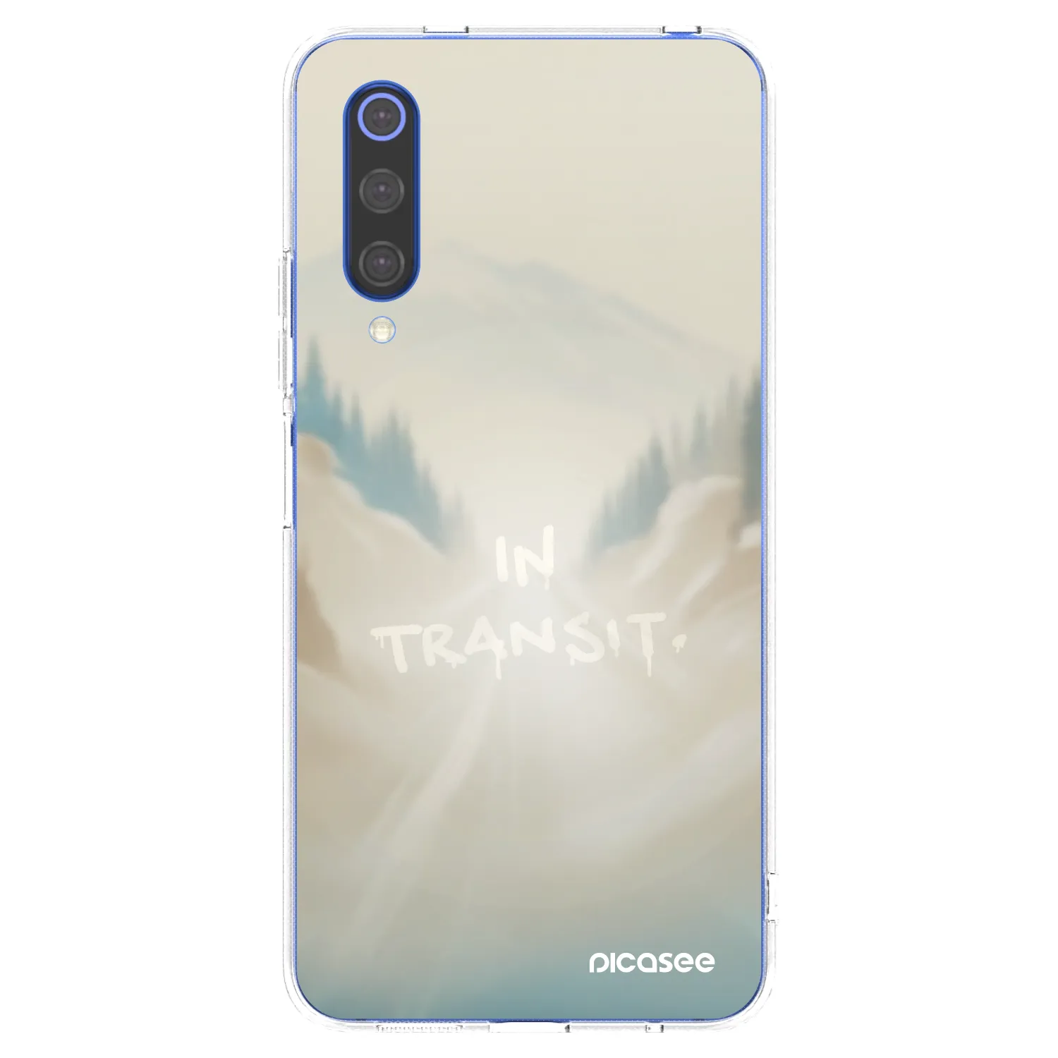 Picasee διαφανής θήκη σιλικόνης Xiaomi Mi 9 SE - IN TRANSIT