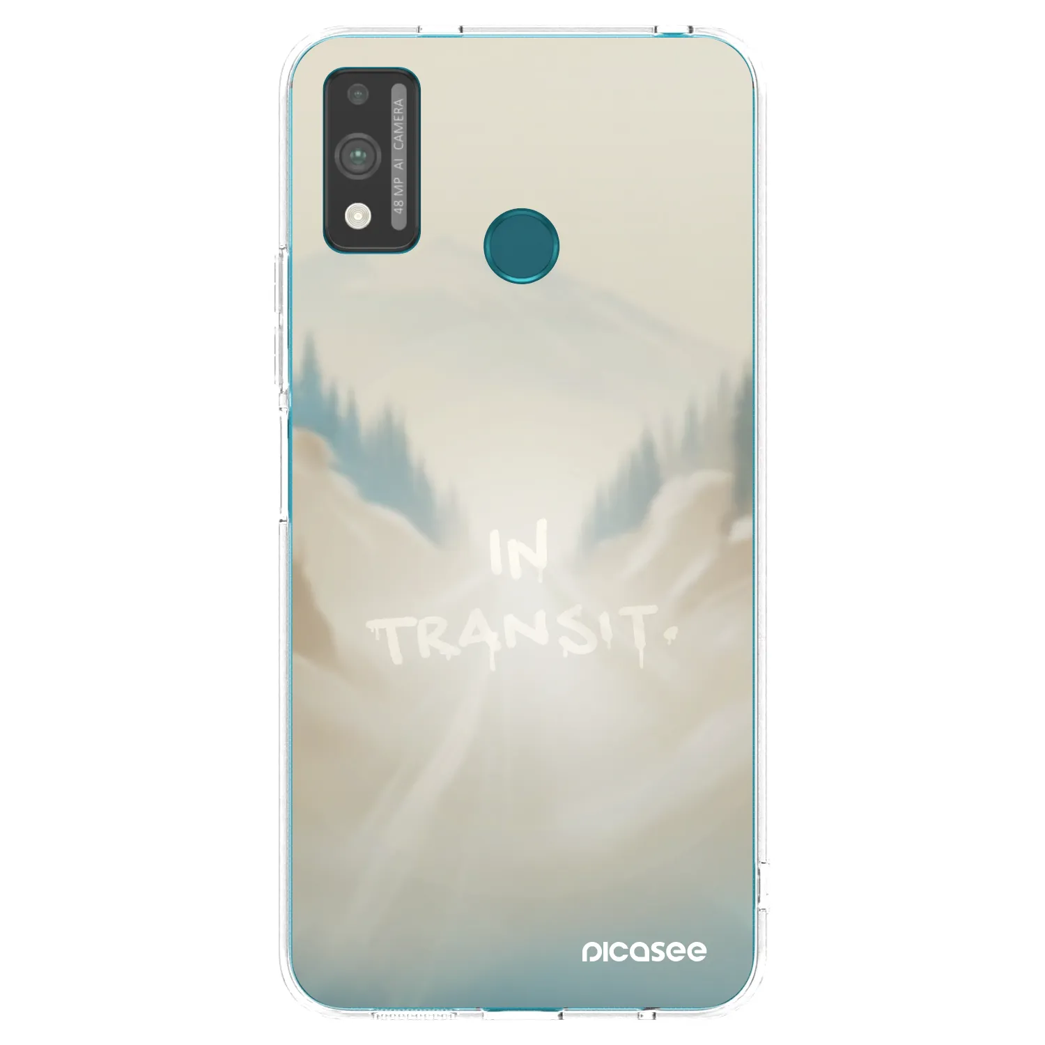 Picasee διαφανής θήκη σιλικόνης Honor 9X Lite - IN TRANSIT