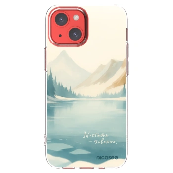 Picasee διαφανής θήκη σιλικόνης Apple iPhone 13 mini - NOTHERN SILENCE