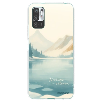 Picasee διαφανής θήκη σιλικόνης Xiaomi Redmi Note 10 5G - NOTHERN SILENCE