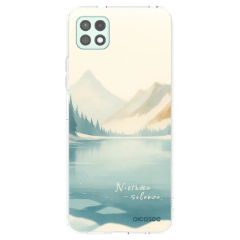 Picasee διαφανής θήκη σιλικόνης Samsung Galaxy A22 A226B 5G - NOTHERN SILENCE