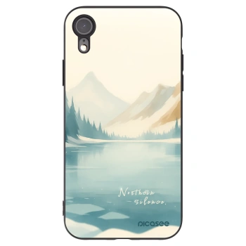 Picasee Μαύρη θήκη σιλικόνης για Apple iPhone 6 Plus/6S Plus - NOTHERN SILENCE