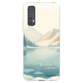 Picasee διαφανής θήκη σιλικόνης Realme 7 - NOTHERN SILENCE