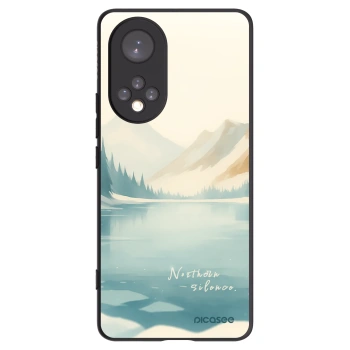 Picasee Μαύρη θήκη σιλικόνης για Honor 50 5G - NOTHERN SILENCE
