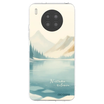 Picasee διαφανής θήκη σιλικόνης Huawei Nova 8i - NOTHERN SILENCE