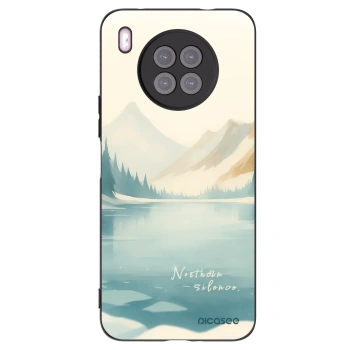 Picasee Μαύρη θήκη σιλικόνης για Huawei Nova 8i - NOTHERN SILENCE