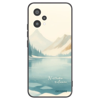 Picasee Μαύρη θήκη σιλικόνης για Realme 9 Pro 5G - NOTHERN SILENCE