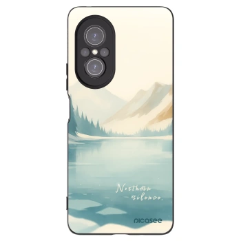 Picasee Μαύρη θήκη σιλικόνης για Huawei Nova 9 SE - NOTHERN SILENCE