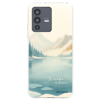 Picasee διαφανής θήκη σιλικόνης Vivo V23 5G - NOTHERN SILENCE