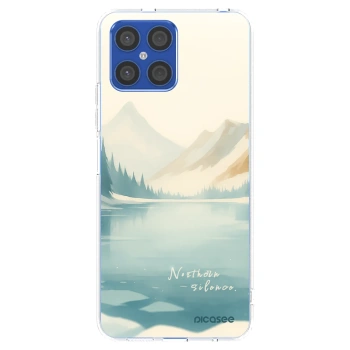 Picasee διαφανής θήκη σιλικόνης Honor X8 4G - NOTHERN SILENCE