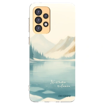 Picasee διαφανής θήκη σιλικόνης Samsung Galaxy A33 5G A336 - NOTHERN SILENCE