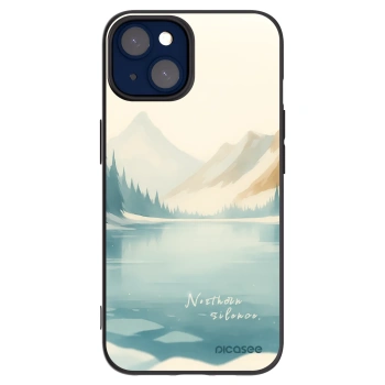 Picasee Μαύρη θήκη σιλικόνης για Apple iPhone 14 - NOTHERN SILENCE