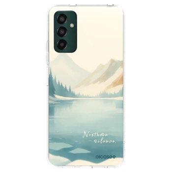 Picasee διαφανής θήκη σιλικόνης Samsung Galaxy M13 M135F - NOTHERN SILENCE