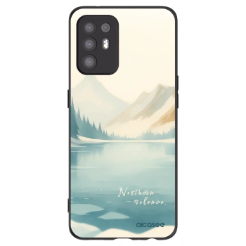 Picasee Μαύρη θήκη σιλικόνης για OPPO A94 5G - NOTHERN SILENCE