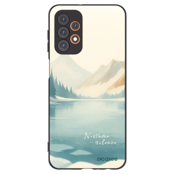 Picasee Μαύρη θήκη σιλικόνης για Samsung Galaxy A23 A236B 5G - NOTHERN SILENCE