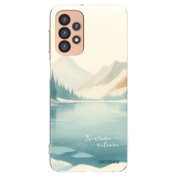 Picasee διαφανής θήκη σιλικόνης Samsung Galaxy A23 A236B 5G - NOTHERN SILENCE